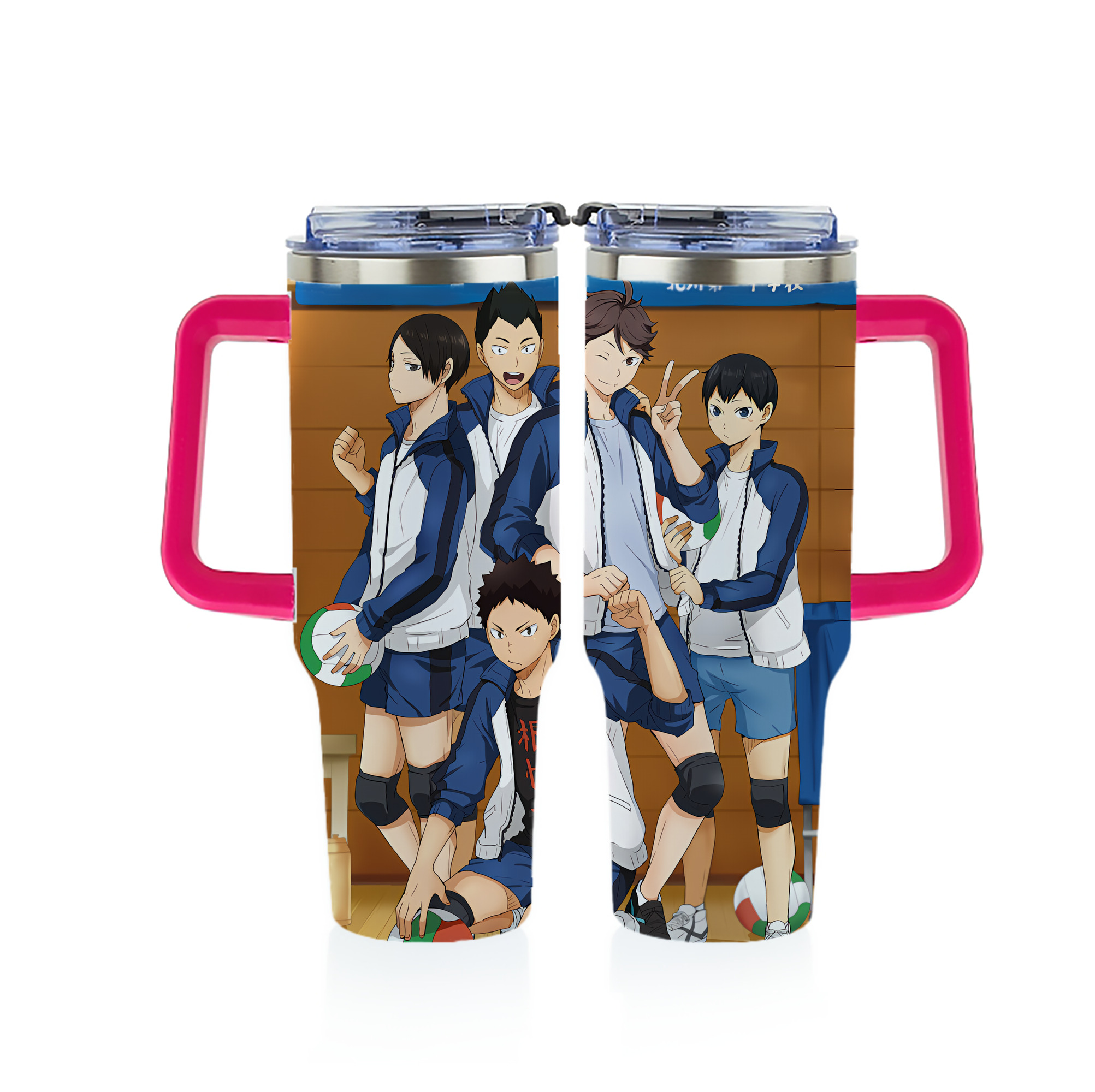 （画像用） ハイキュー!! Haikyu!! 1200ｍLフルプリント車用タンブラー